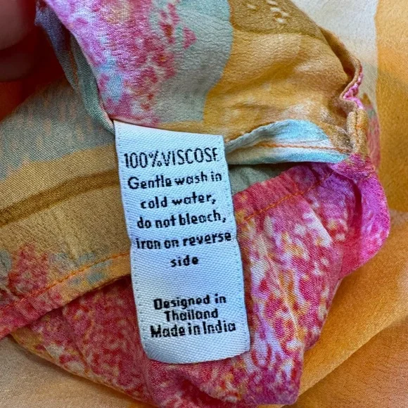 KAANDA GREEK VILLAGE GYPSY WIDE TOP PANT RESORT COLLECTION M/L - Picture 7 of 15